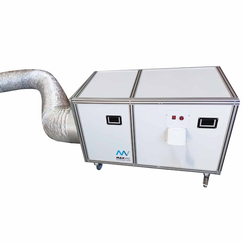 Bau-Luftreiniger Maxvac DB4000 | 4000 m³/h | mit Unterdruck | HEPA 13