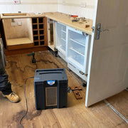 Bau-Luftreiniger Maxvac DB450 | 240 - 450 m³/h | für Entlüftungs- & WC-Rohre | Systainer-Box