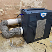 Bau-Luftreiniger Maxvac DB450 | 240 - 450 m³/h | für Entlüftungs- & WC-Rohre | Systainer-Box