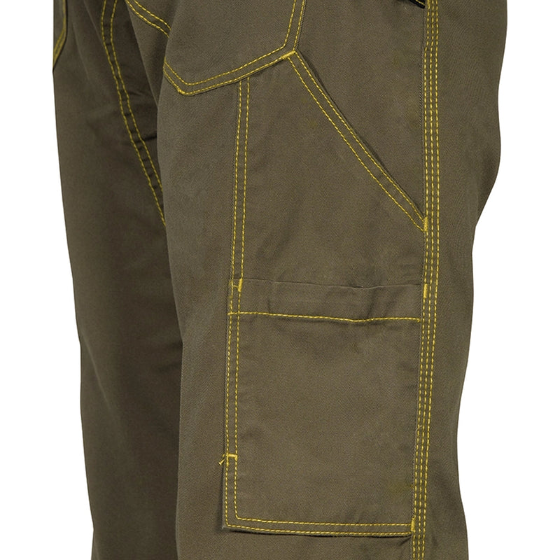 Arbeitshose DRILL | 245 g/m² | ergonomisch | breite Vordertaschen | Zollstocktasche & Hammerschlaufe | Cofra