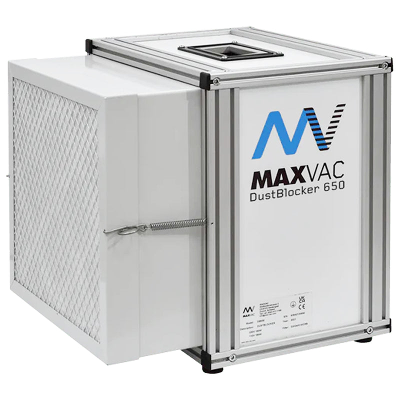 Industrie-Luftreiniger | 350 - 650 m³/h | HEPA H14 & Aktivkohle | 180 W | Maxvac DB650