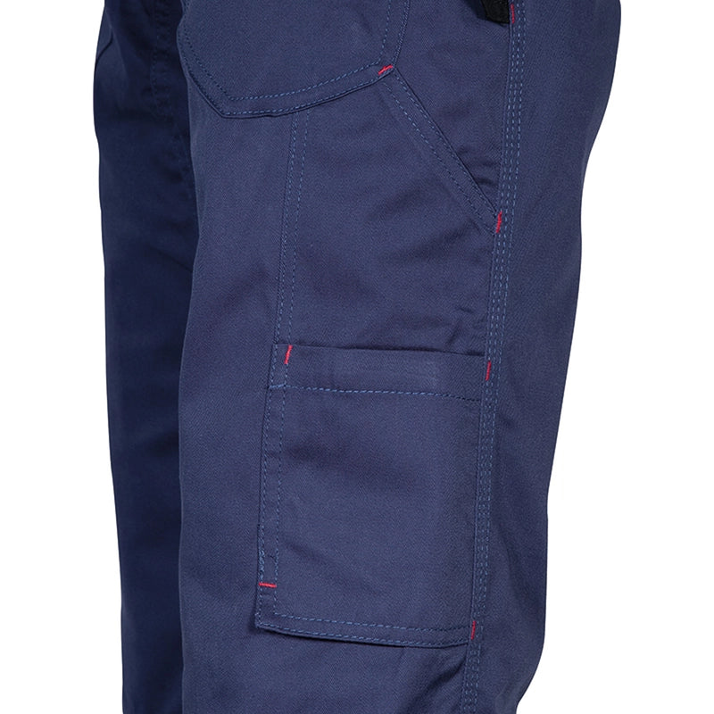 Arbeitshose DRILL | 245 g/m² | ergonomisch | breite Vordertaschen | Zollstocktasche & Hammerschlaufe | Cofra