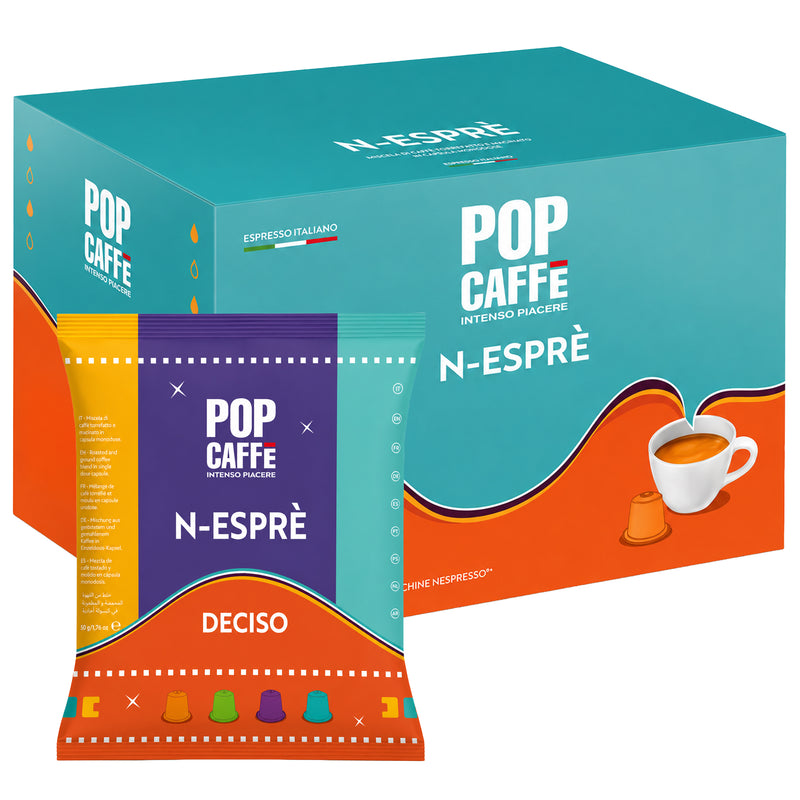 Deciso N-Esprè-Kapseln | für Nespresso® | POP Caffè