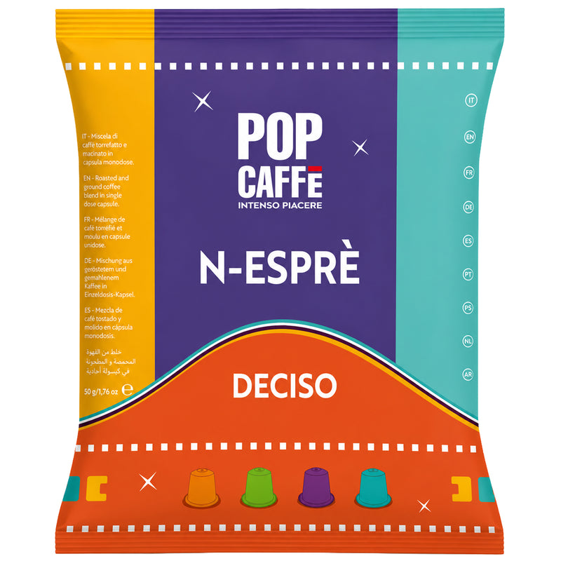 Deciso N-Esprè-Kapseln | für Nespresso® | POP Caffè