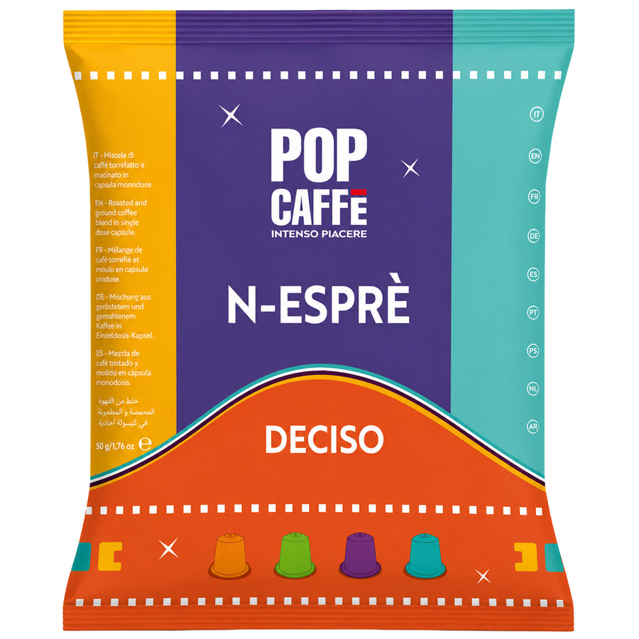 Deciso N-Esprè-Kapseln | für Nespresso® | POP Caffè