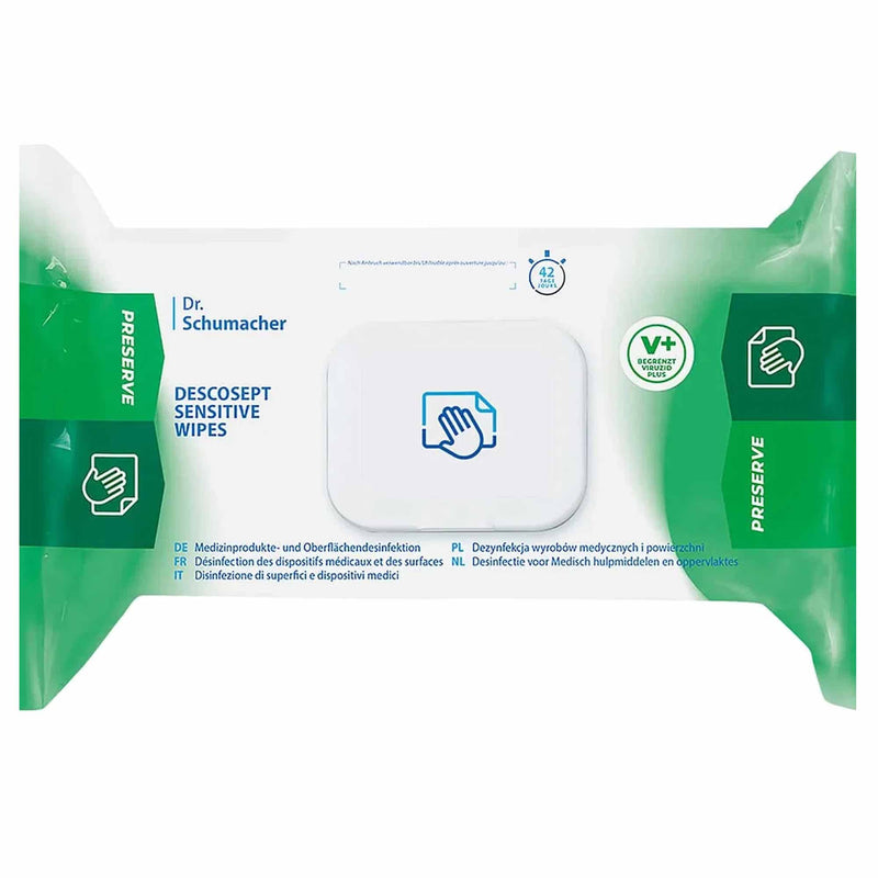 Desinfektionstücher | Descosept Sensitive Wipes | Dr. Schumacher