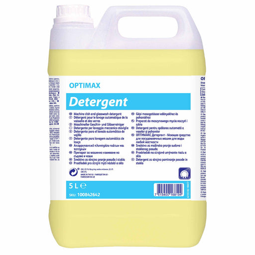Optimax Detergent Geschirrspühlmittel | Maschinell | konzentrierter alkalischer Geschirrreiniger | Diversey Optimax