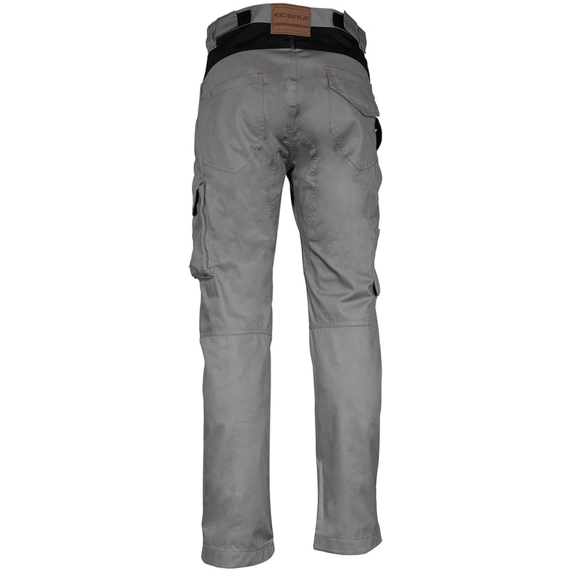 Arbeitshose DRILL | 245 g/m² | ergonomisch | breite Vordertaschen | Zollstocktasche & Hammerschlaufe | Cofra
