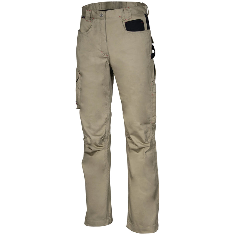 Arbeitshose DRILL | 245 g/m² | ergonomisch | breite Vordertaschen | Zollstocktasche & Hammerschlaufe | Cofra