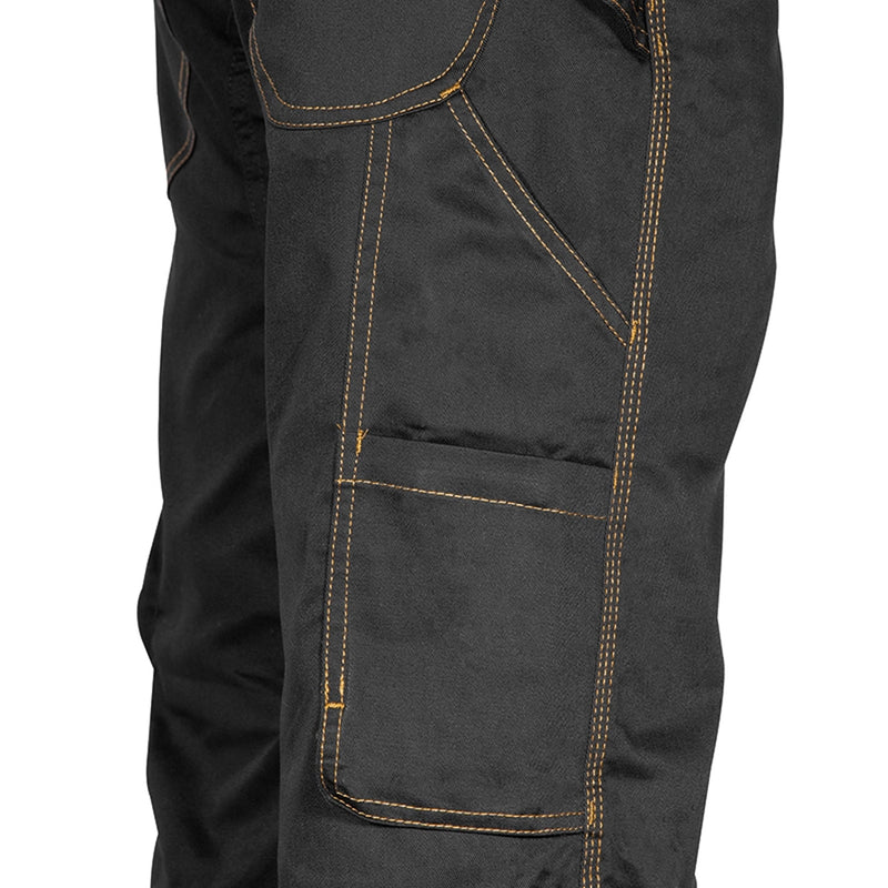 Arbeitshose DRILL | 245 g/m² | ergonomisch | breite Vordertaschen | Zollstocktasche & Hammerschlaufe | Cofra