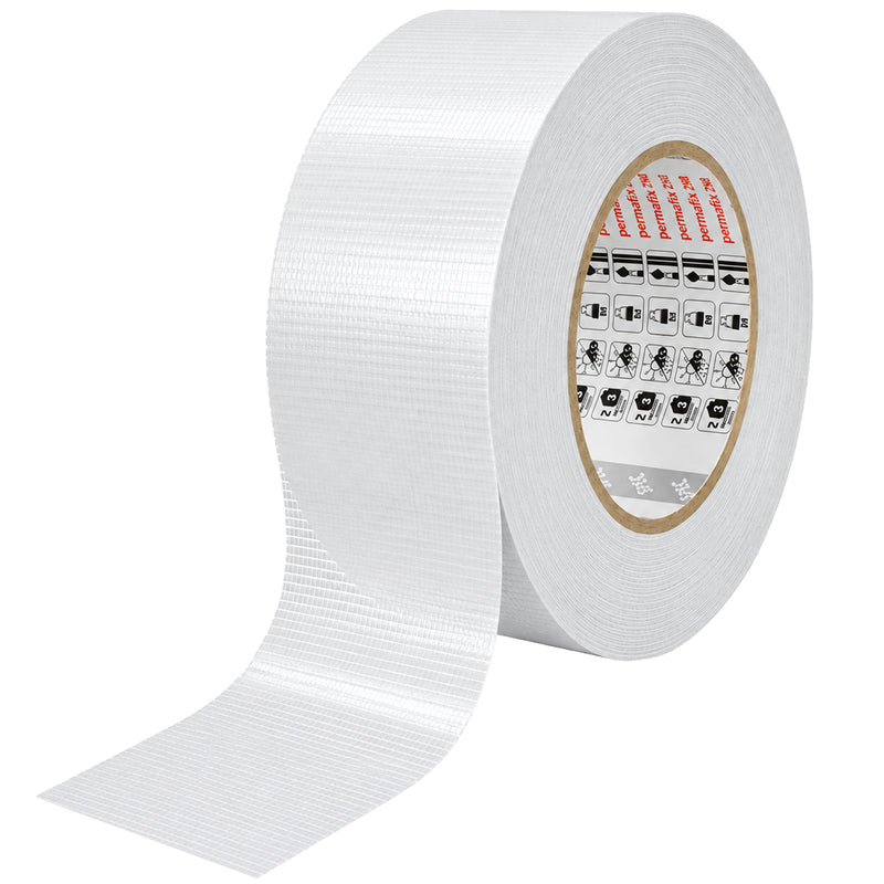 Duct-Tape | 50 mm x 50 m | 300 µm | PE-beschichtet | Kautschukkleber | Permafix 440