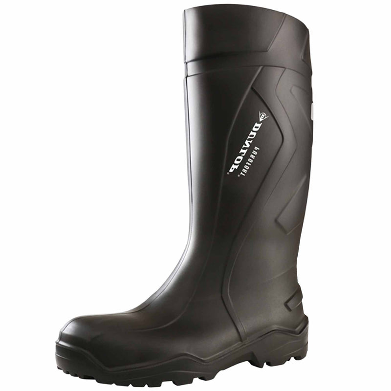 PU-Sicherheitsstiefel S5 | mit Stahlkappe | abschneidbar | Rutschfestigkeit SRC | bis -20°C | DUNLOP Purofort Full Safety