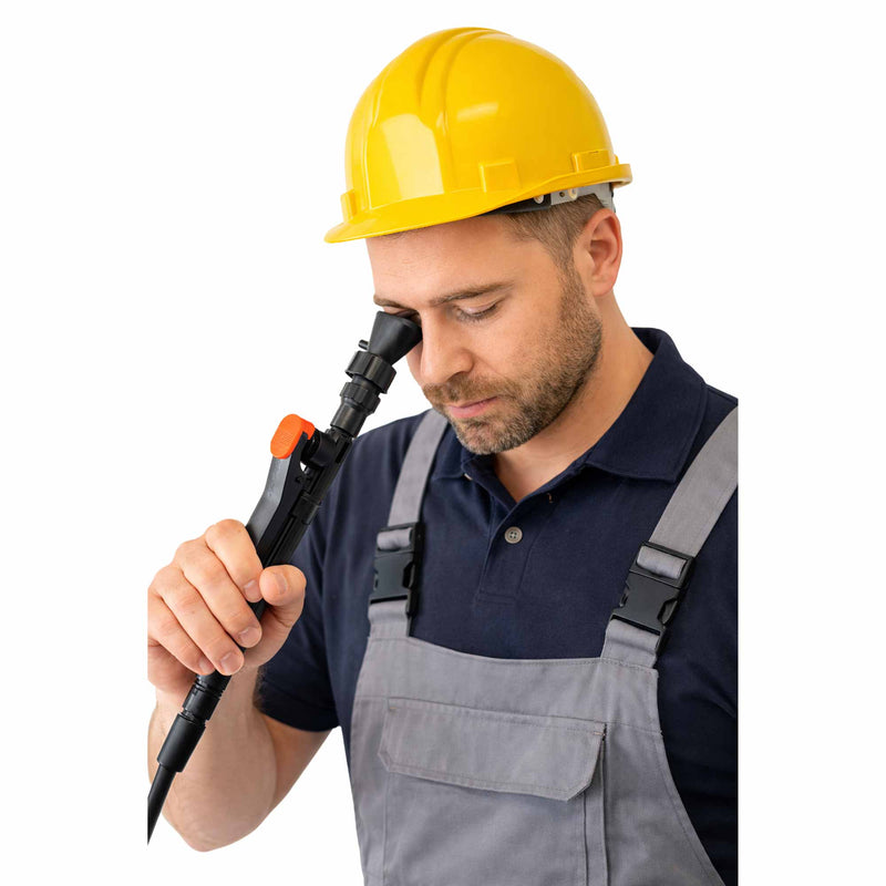 Augendusche Aqua Push | 7,2 l/min | anatomischer Brausekopf | DIN EN 15154-2 | Ekastu Safety