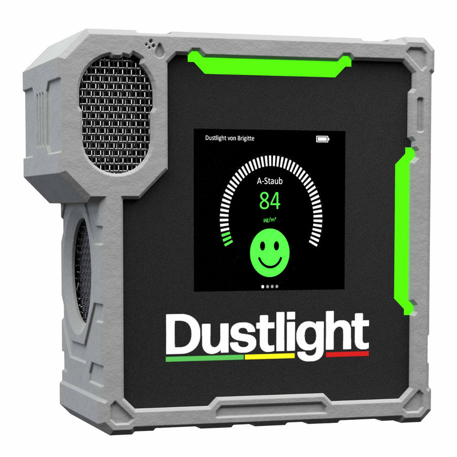 Staubmessgerät Dustlight | für A Staub, PM1 & PM2.5 | mit App