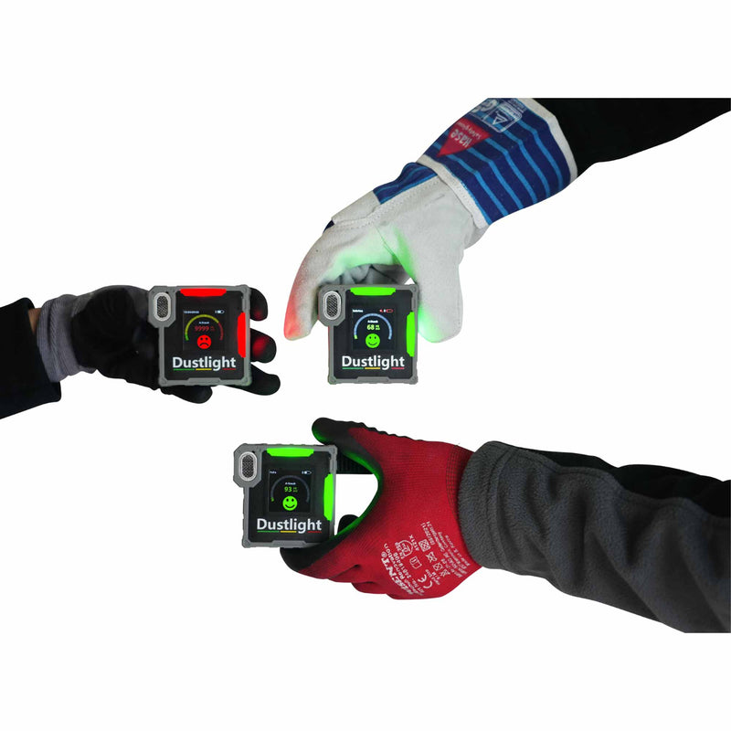 Feinstaub Messgerät Dustlight | für A Staub, PM1 & PM2.5 | mit App