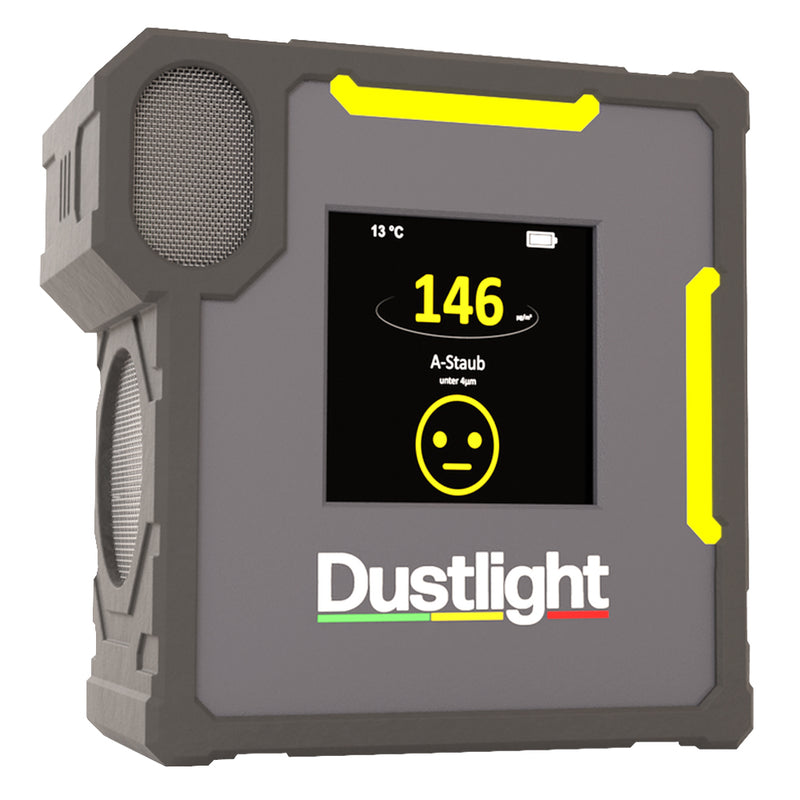 Staubmessgerät Dustlight | für A Staub, PM1 & PM2.5 | mit App