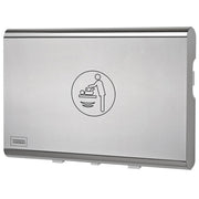 Wickeltisch Edelstahl horizontal | klappbar | für Wandmontage | Mediclinics