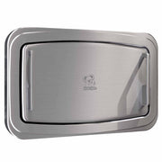 Wickeltisch Premium Edelstahl horizontal | klappbar | für Wandmontage | Koala Kare