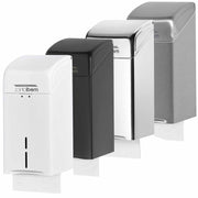 Einzelblatt-Toilettenpapierspender Edelstahl | 400 Blatt | Mediclinics DTH100