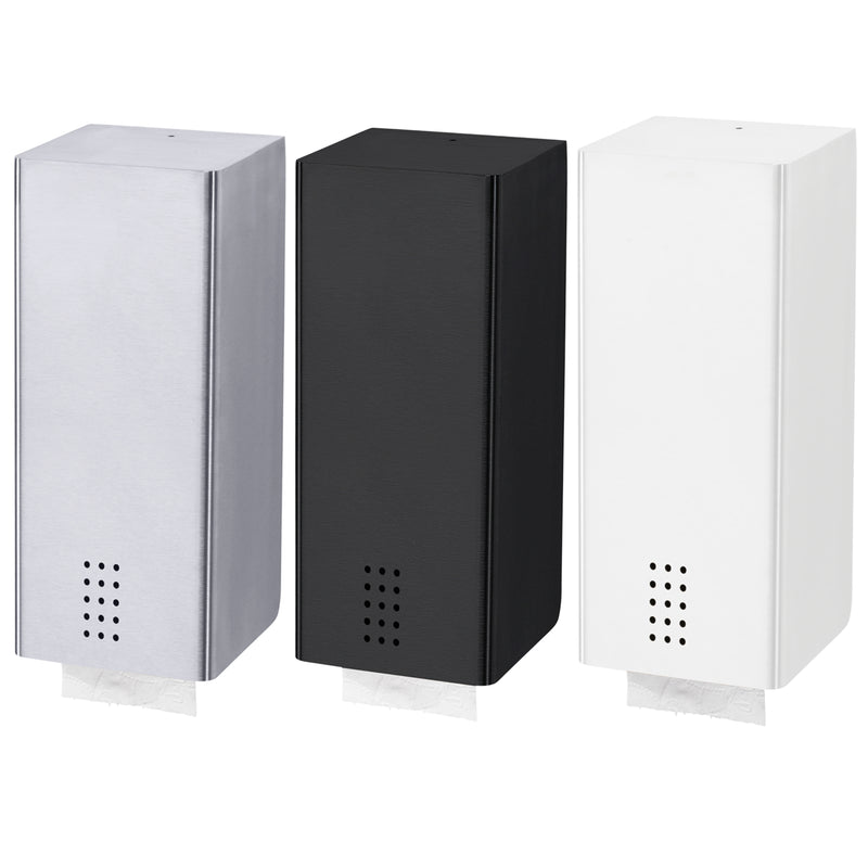 WC-Papier Einzelblattspender | Edelstahl mit Feinstruktur | 550 Blatt | PROOX 310