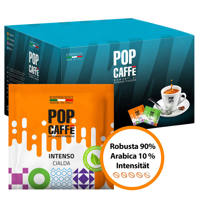 Intenso E.S.E-Pads | für Padmaschinen | POP Caffè