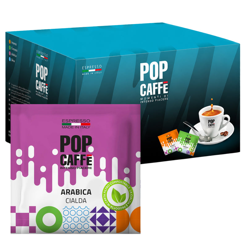 Arabica E.S.E-Pads | für Padmaschinen | POP Caffè