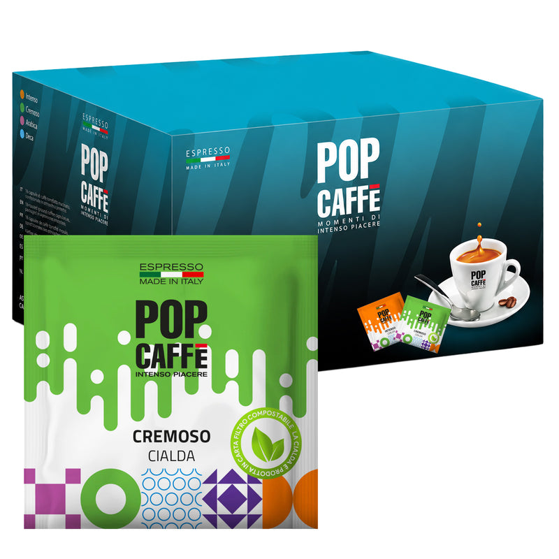 Cremoso E.S.E-Pads | für Padmaschinen | POP Caffè