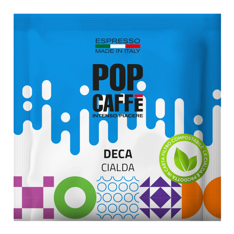 Deca E.S.E-Pads | Entkoffeiniert | für Padmaschinen | POP Caffè