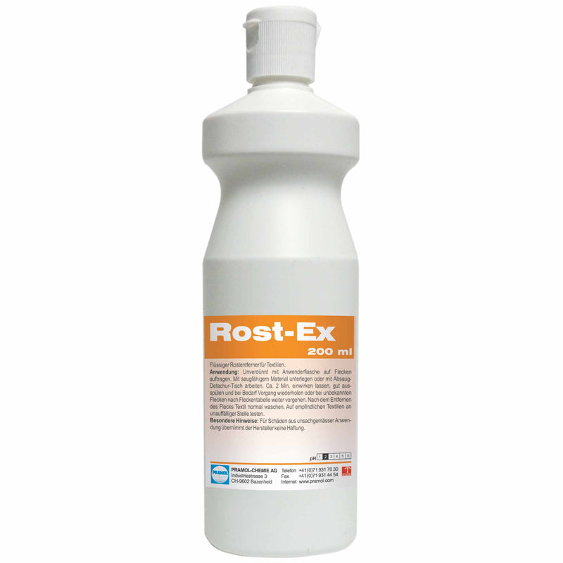 Fleckenentferner Rost-Ex | Rostentferner für Textilien | Pramol