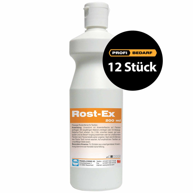 Fleckenentferner Rost-Ex | Rostentferner für Textilien | Pramol