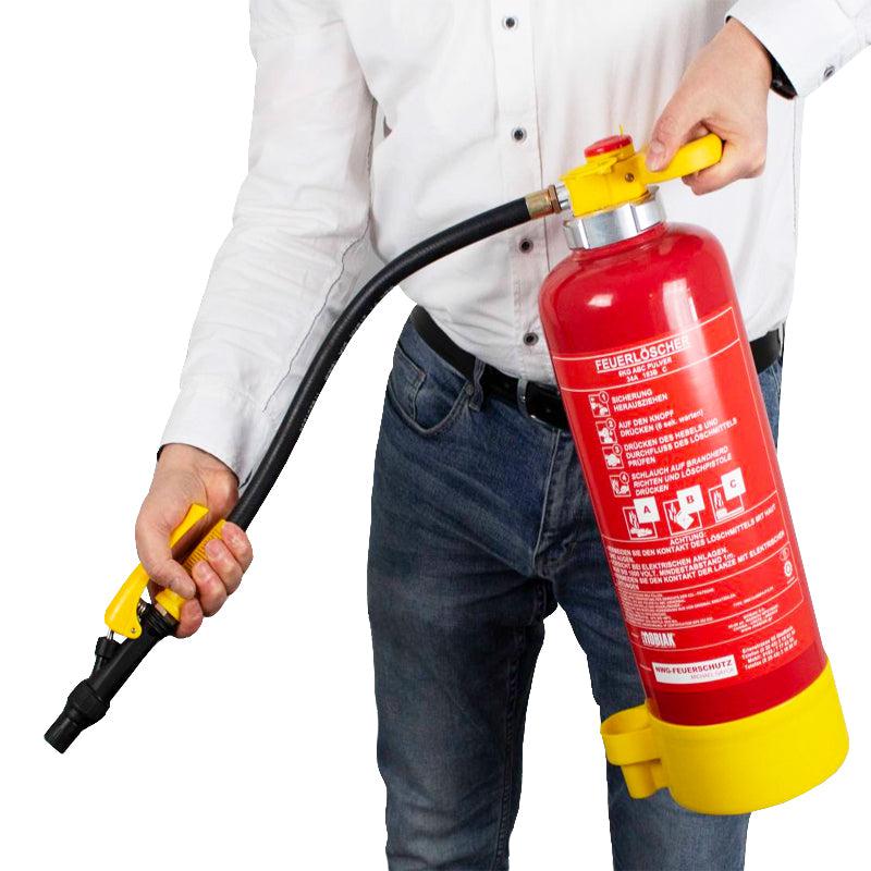 6 kg ABC Profi-Feuerlöscher | Pulver | Aufladelöscher | frostsicher -30°C | Mobiak