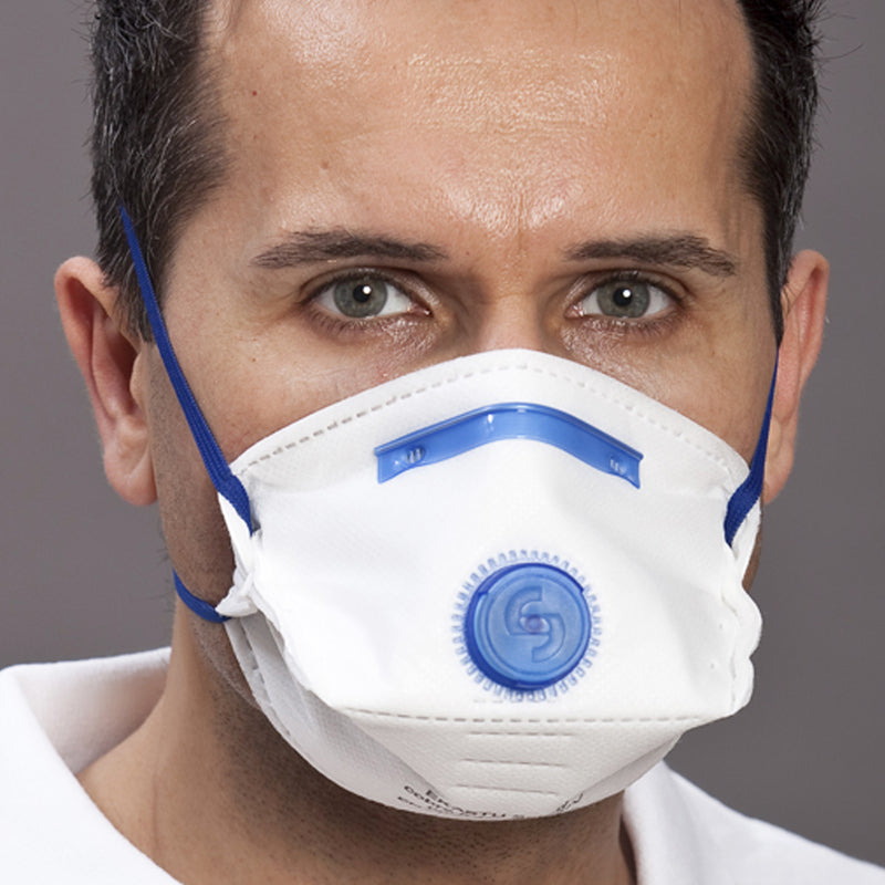 FFP2/V D Atemschutzmaske Cobra Foldy | Cool Down+ Ventil | faltbar | Ekastu Safety