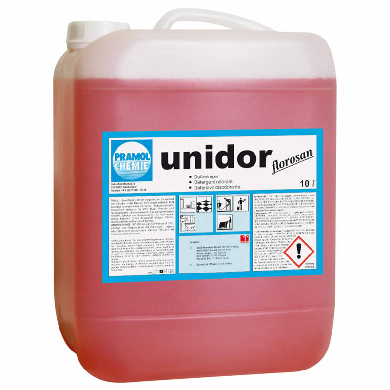 UNIDOR Duftreiniger konzentriert | Citro, Apfel, Flora, Melone | Pramol