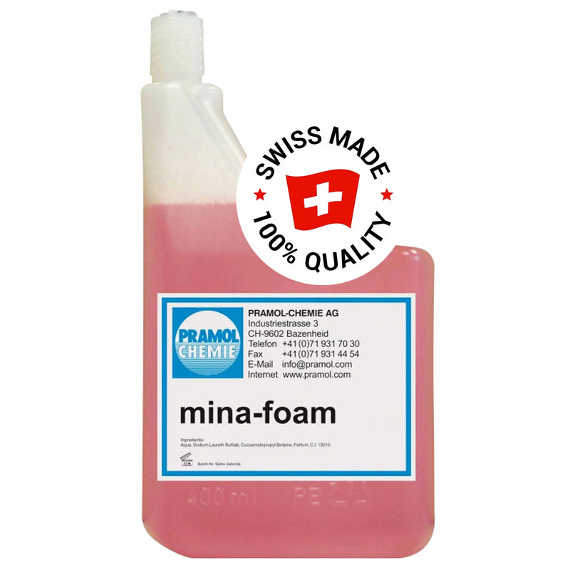 Schaumseife MINA-FOAM | mild & pflegend | leicht parfümiert | Pramol