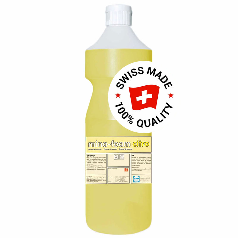 Schaumseife MINA-FOAM CITRO | Citrus-Duft | mild & pflegend | Pramol