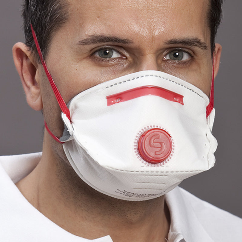 FFP3/V D Atemschutzmaske Cobra Foldy | Cool Down+ Ventil | faltbar | Ekastu Safety