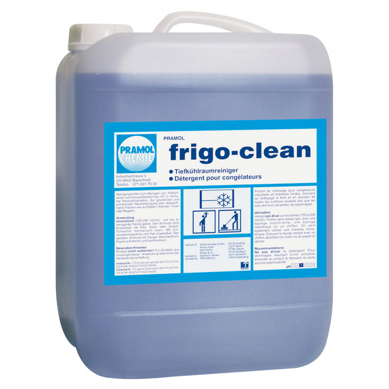 FRIGO-CLEAN Reiniger für Tiefkühlräume | Tiefkühler bis -30°C | Pramol