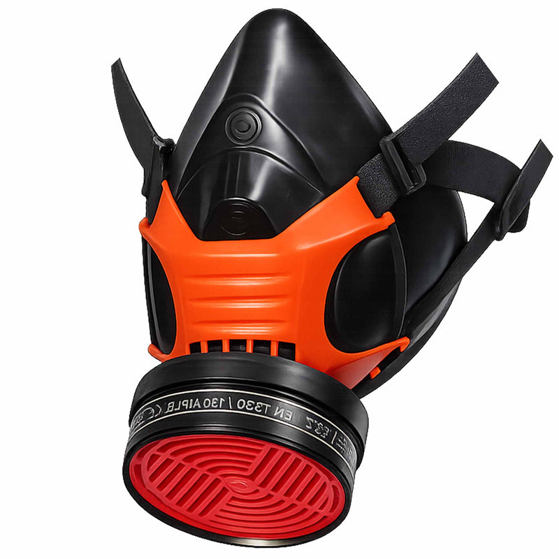 Halbmaske Polimask GAMMA | EPDM | 95 mm Rundgewinde | 4-Punkt-Bänderung | Ekastu Safety