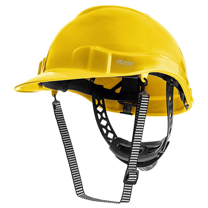 Schutzhelm ARTITOP SH100 | Polyethylen | 2-Punkt-Kinnband | Schirm | ROTO-System | belüftet | Swiss Made | ARTILUX