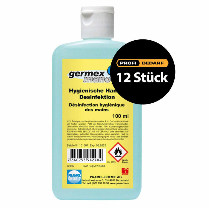 Germex Mano Plus Händedesinfektionsgel | mit Hautschutz | Pramol