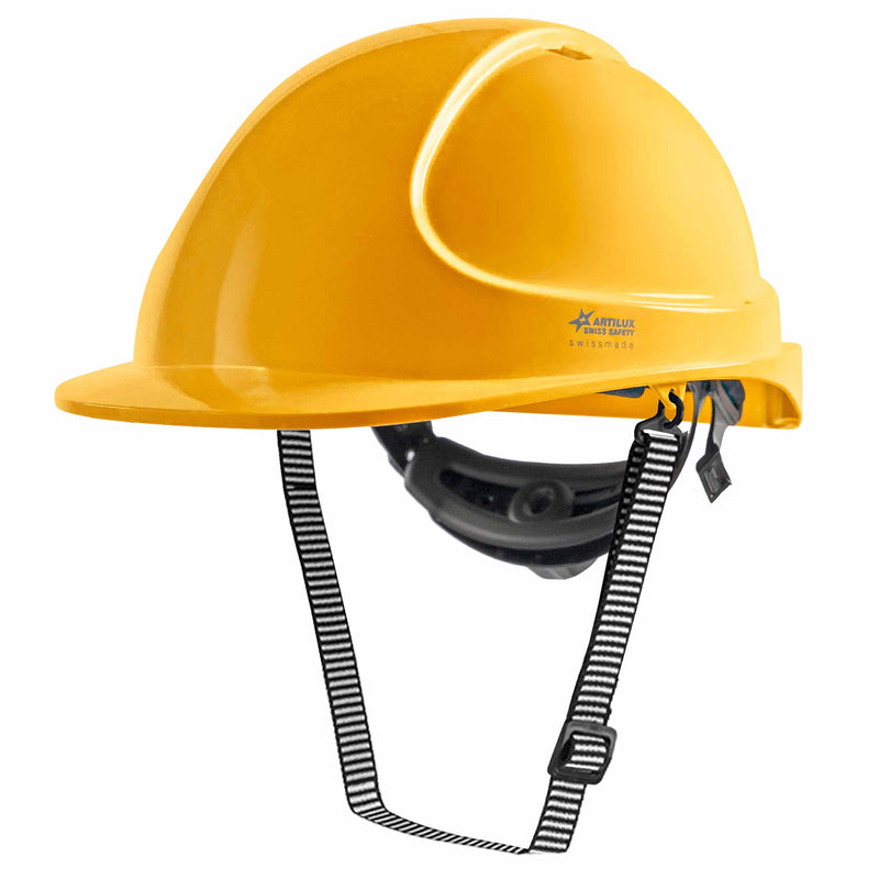 Schutzhelm ARTITOP SH300 | Polycarbonat | Schutzbrille | 2-Punkt-Kinnband | Schirm | ROTO-System | belüftet | Swiss Made | ARTILUX