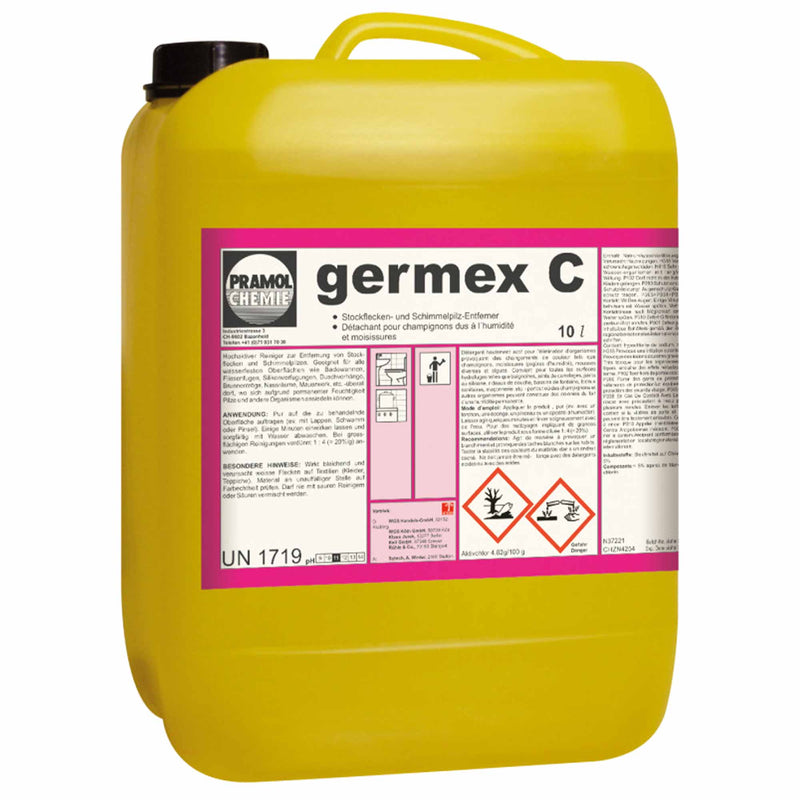 GERMEX C Desinfektions- & Schimmelpilzreiniger | Chlorbasis | Pramol