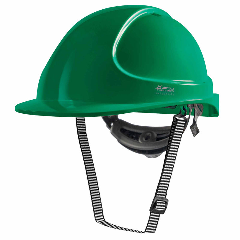 Schutzhelm ARTITOP SH300 | Polycarbonat | Schutzbrille | 2-Punkt-Kinnband | Schirm | ROTO-System | belüftet | Swiss Made | ARTILUX