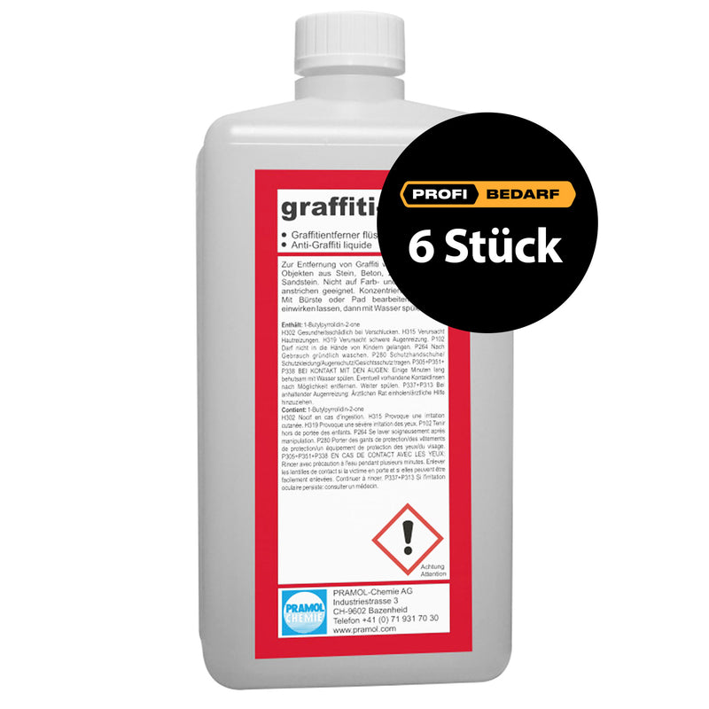 Graffiti-EX L Graffitientferner | flüssiger Graffitireiniger | Pramol