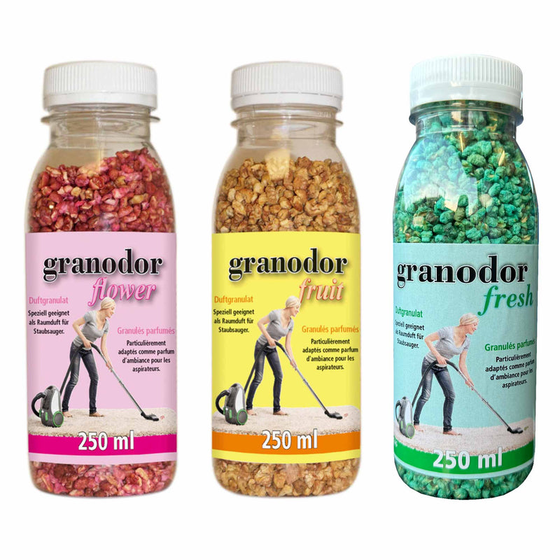 Staubsauger-Duftgranulat 250 ml | Granodor | Duftperlen | biologisch abbaubar | Pramol