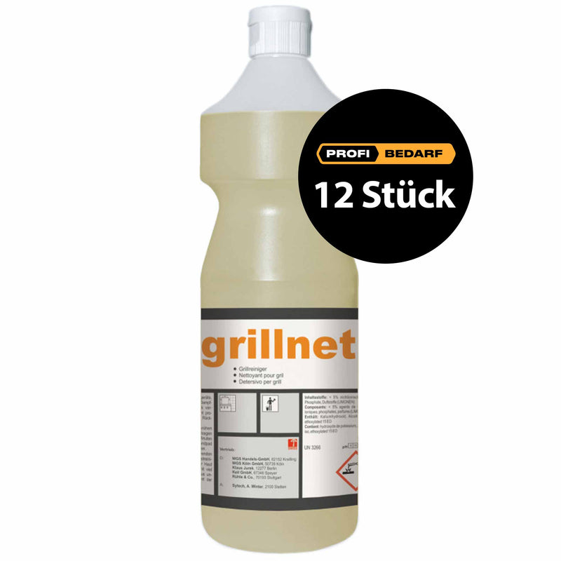 GRILLNET Küchenreiniger alkalisch | für Grill & Backofen | Pramol