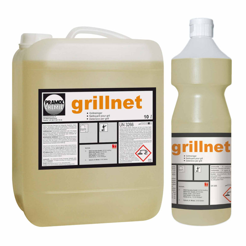 GRILLNET Küchenreiniger alkalisch | für Grill & Backofen | Pramol