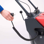 Akku-Kehrmaschine KS650 IBC | 750 W | 35 l | 71 cm | 3525 m²/h | 5,0 km/h | Cleanfix