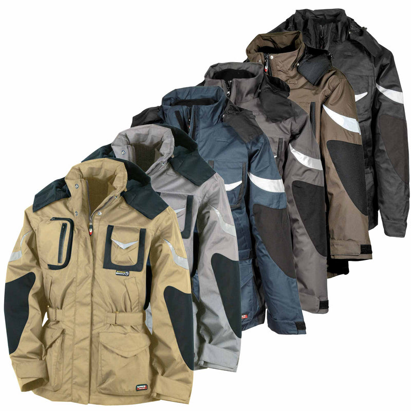 Winter-Arbeitsjacke ICESTORM | trennbare Innenjacke | 3 in 1 | mit Kälteschutz | wind- & wasserdicht | Cofra