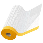 Maler-Abdeckfolie mit Washi Goldband | 55 - 270 cm | für lange Anwendung | Permafix 062